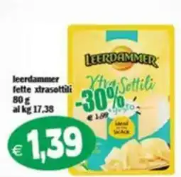 Il Castoro Supermercati Leerdammer fette xtrasottili offerta
