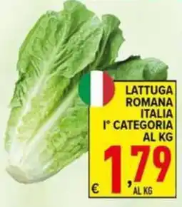 Iper Triscount Lattuga romana offerta