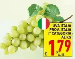 Iper Triscount Uva Italia offerta