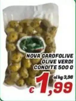 Idromarket Nova Carofolive Olive Verdi Condite offerta