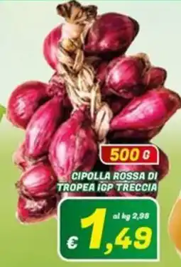 Idromarket Cipolla Rossa di Tropea IGP Treccia offerta