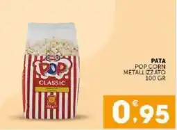 Mercadò Pata popcorn metallizzato offerta