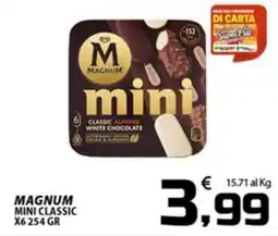 SpesaPiù Supermercati Magnum mini classic offerta