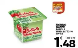 SpesaPiù Supermercati Robiola Nonno Nanni senza lattosio offerta