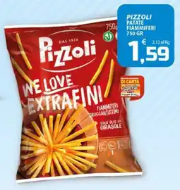 SpesaPiù Supermercati Pizzoli patate fiammiferi offerta