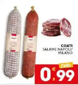 Mercadò Coati Salame Napoli/Milano offerta