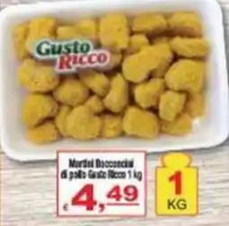 CTS Supermercati Mortelli Bocconcini di pollo Gusto Ricco offerta