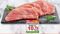 CTS Supermercati Fettine di prosciutto di suino conf. offerta