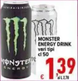 Iper Triscount Monster Energy Drink offerta
