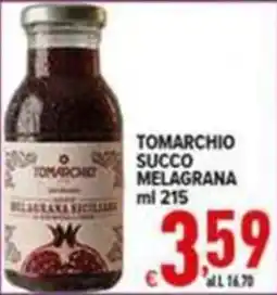 Iper Triscount Tomarchio succo melagrana offerta