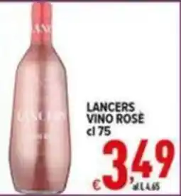 Iper Triscount Lancers Vino Rosé offerta