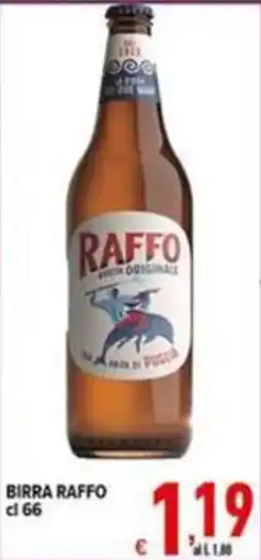 Iper Triscount Birra Raffo offerta