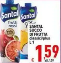 Iper Triscount Santal frutti rossi offerta