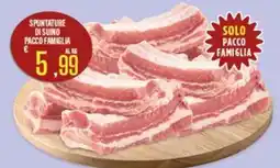 Supermercati EffePiù Spuntature di suino offerta