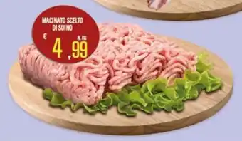 Macinato scelto di suino