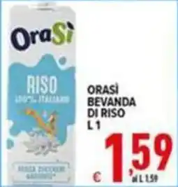 Iper Triscount Orasi bevanda di riso offerta
