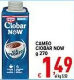 Iper Triscount Cameo Ciobar Now offerta