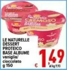 Iper Triscount Le Naturelle Dessert Proteico Base Album offerta