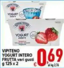 Iper Triscount Vipiteno Yogurt intero offerta