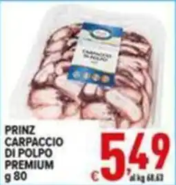 Iper Triscount Prinz carpaccio di pollo premium offerta