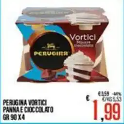 Supermercati EffePiù Perugina Vortici panna e cioccolato offerta