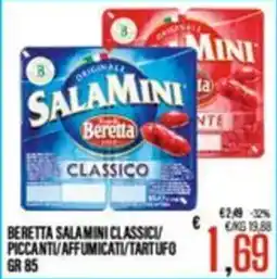 Supermercati EffePiù Beretta Salamini Classico offerta