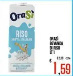 Supermercati EffePiù OraSi bevanda di riso offerta