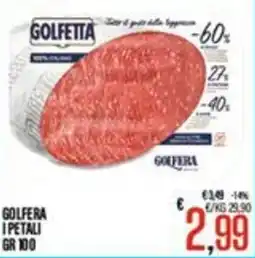 Supermercati EffePiù Golfetta i petali offerta