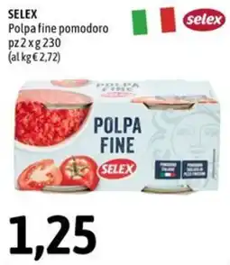 Madis Polpa fine pomodoro Selex offerta