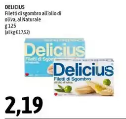 Madis Delicius Filetti di Sgombro all'olio di oliva offerta