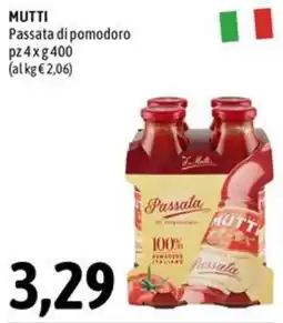 Madis Mutti Passata di pomodoro offerta