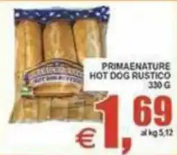 Pewex PrimaNature Hot Dog Rustico offerta