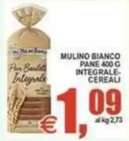 Pewex Mulino Bianco Pane Integrale Cereali offerta