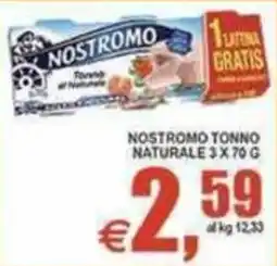 Pewex Nostromo tonno naturale offerta