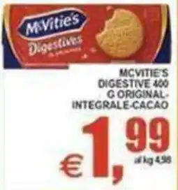 Pewex McVitie's Digestive offerta