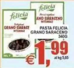 Pewex Pasta Felicia Grano Saraceno offerta