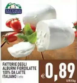 Pim Supermercati Fattorie degli Alburni Fiordilatte offerta