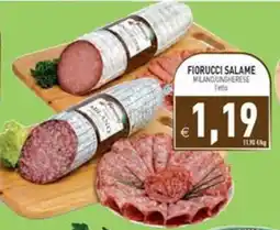 Pim Supermercati Fiorucci Salame Milano/Ungherese offerta