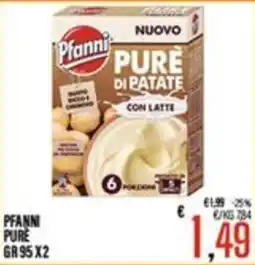 Supermercati EffePiù Pfanni Pure di Patate con Latte offerta