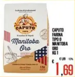 Supermercati EffePiù Caputo farina tipo 0 manitoba oro offerta