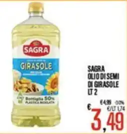 Supermercati EffePiù Sagra olio di semi di girasole offerta