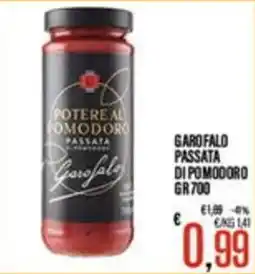 Supermercati EffePiù Garofalo passata di pomodoro offerta