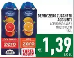 Pim Supermercati Derby zero zuccheri aggiunti offerta