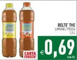 Pim Supermercati Belte' the limone/pesca offerta