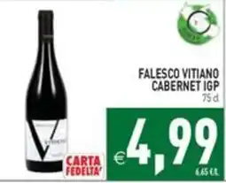 Pim Supermercati Falesco Vitiano Cabernet IGP offerta