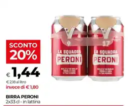 Unicoop Birra Peroni offerta