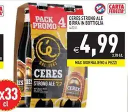 Pim Supermercati Ceres strong ale offerta