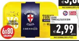 Pim Supermercati Scudo tonno all'olio di semi offerta