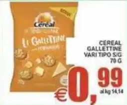 Pewex Cereal Gallettine Vari Tipo S/G offerta