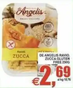 Pewex De Angelis ravio zucca gluten free offerta